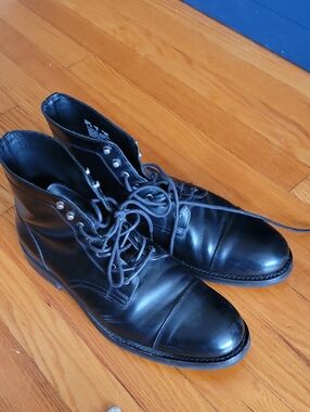 Mens Black Size 10 Wolverine Boots
